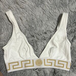 Versace GRECA BORDER TRIANGLE BRALETTE